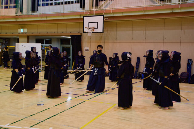 鬼高小学校稽古風景4